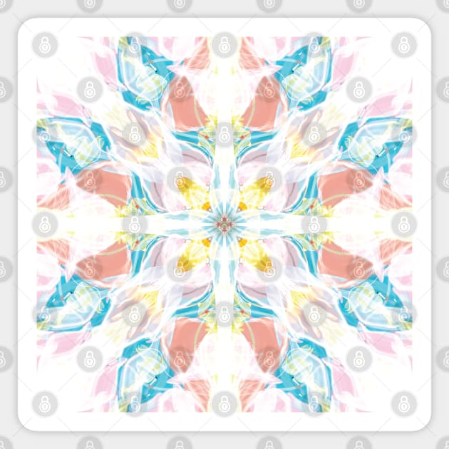 Abstract Floral Design Sticker by Hermanitas Design